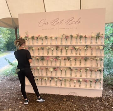 Bud Vase Wall